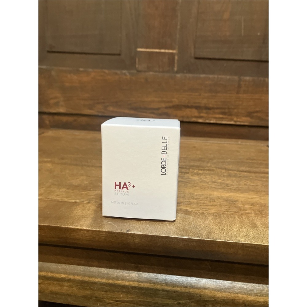 LORDE + BELLE HA3 PEPTIDE SERUM- $69 retail value! 1 Oz